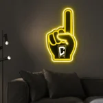 Columbus Crew Neon Sign Mls Fc Foam Finger 1