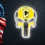 Columbus Crew Neon Sign The Punisher Fc 1
