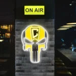 Columbus Crew Neon Sign The Punisher Fc 1