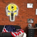 Columbus Crew Neon Sign The Punisher Fc 1