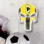 Columbus Crew Neon Sign The Punisher Fc 1