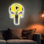 Columbus Crew Neon Sign The Punisher Fc 1