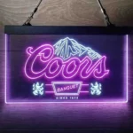 Coors Banquet Neon Sign Coors Peak Art 1