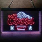 Coors Banquet Neon Sign Coors Peak Art 1