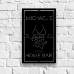 Coors Light Metal Sign Custom Bikini Girl 1