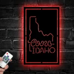 Coors Light Metal Sign Idaho 1