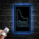 Coors Light Metal Sign Idaho 1