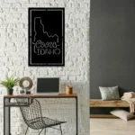 Coors Light Metal Sign Idaho 1