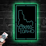 Coors Light Metal Sign Idaho 1