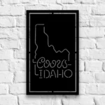 Coors Light Metal Sign Idaho 1