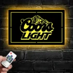Coors Light Metal Sign Mountain 1
