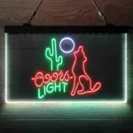 Coors Light Neon Sign Coyote Moonlight 3 Color 1