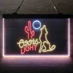 Coors Light Neon Sign Coyote Moonlight 3 Color 1