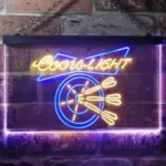 Coors Light Neon Sign Dart Club 1