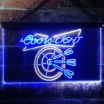 Coors Light Neon Sign Dart Club 1