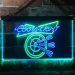 Coors Light Neon Sign Dart Club 1