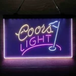 Coors Light Neon Sign Links 3 Color 1
