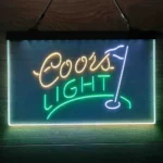 Coors Light Neon Sign Links 3 Color 1