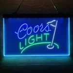 Coors Light Neon Sign Links 3 Color 1