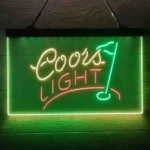 Coors Light Neon Sign Links 3 Color 1