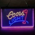 Coors Light Neon Sign Links 3 Color 1