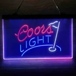 Coors Light Neon Sign Links 3 Color 1