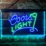 Coors Light Neon Sign Links Home Bar 1