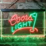 Coors Light Neon Sign Links Home Bar 1