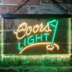 Coors Light Neon Sign Links Home Bar 1