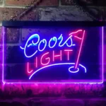 Coors Light Neon Sign Links Home Bar 1