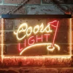 Coors Light Neon Sign Links Home Bar 1