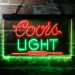 Coors Light Neon Sign Logo 1