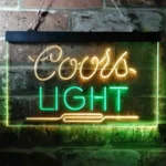 Coors Light Neon Sign Logo 1