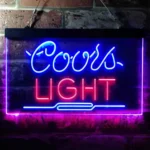 Coors Light Neon Sign Logo 1