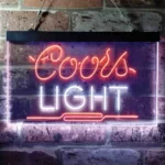 Coors Light Neon Sign Logo 1