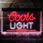 Coors Light Neon Sign Logo 1