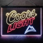 Coors Light Neon Sign Peak 3 Color 1