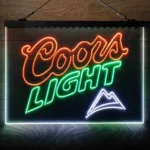 Coors Light Neon Sign Peak 3 Color 1