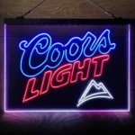Coors Light Neon Sign Peak 3 Color 1