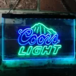 Coors Light Neon Sign Peak Home Bar 1