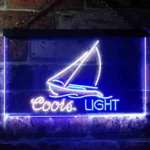 Coors Light Neon Sign Sailboat 1