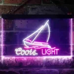 Coors Light Neon Sign Sailboat 1