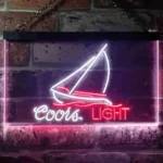 Coors Light Neon Sign Sailboat 1