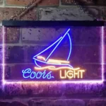 Coors Light Neon Sign Sailboat 1