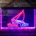 Coors Light Neon Sign Sailboat 1