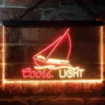 Coors Light Neon Sign Sailboat 1