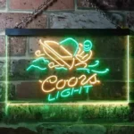 Coors Light Neon Sign Snowmobile 1