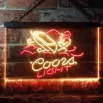 Coors Light Neon Sign Snowmobile 1