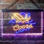 Coors Light Neon Sign Snowmobile 1