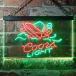 Coors Light Neon Sign Snowmobile 1